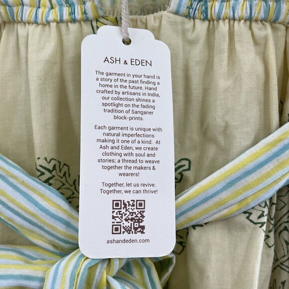 Ash & Eden Anthropology Santi Sleeveless Midi Dress Women's XS Sleeveless - Picture 12 of 14